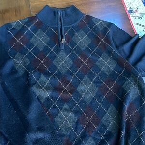 Men's Argyle Sweater - Brooks brother